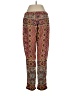 Under Skies 100% Polyester Paisley Brown Casual Pants Size S - photo 2
