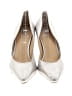 Vince Camuto 100% Leather Metallic Silver Heels Size 10 - photo 2