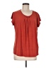 Links Red Short Sleeve Blouse Size M - photo 1