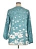 Unbranded Teal 3/4 Sleeve Blouse Size XL - photo 2
