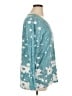 Unbranded Teal 3/4 Sleeve Blouse Size XL - photo 4