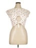 NY Invasion Ivory Sleeveless Blouse Size XL - photo 1