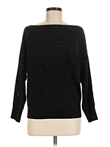 Sofia Cashmere Pullover Sweater (view 1)