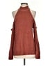 Majorelle 100% Acrylic Orange Turtleneck Sweater Size S - photo 1