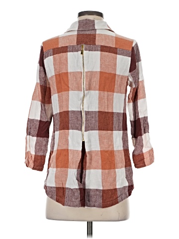 Soft Surroundings 3/4 Sleeve Button-Down Shirt (view 2)