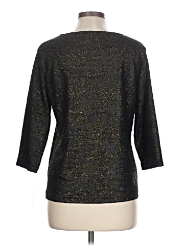 JM Collection 3/4 Sleeve Top (view 2)