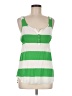 Ella Moss 100% Rayon Green Sleeveless Blouse Size M - photo 1