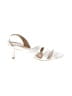 Naturalizer White Sandals Size 9 - photo 1