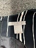H&M 100% Polyester Stripes Black Jumpsuit Size 8 - photo 4