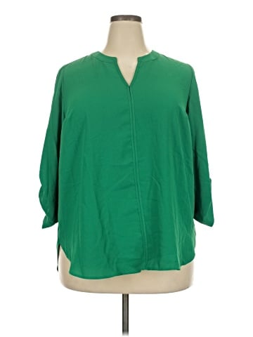 41Hawthorn 3/4 Sleeve Blouse (view 1)