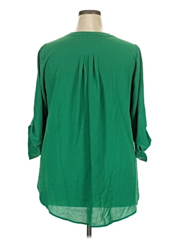41Hawthorn 3/4 Sleeve Blouse (view 2)