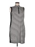 emerald Houndstooth Gray Casual Dress Size M - photo 1