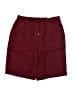 Chico's Solid Burgundy Cargo Shorts Size Sm (0) - photo 1