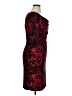 Connected Apparel Graphic Red Cocktail Dress Size 14 - photo 4