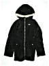 DKNY Solid Black Snow Jacket Size 14 - 16 - photo 1