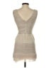 BCBGMAXAZRIA 100% Polyester Ivory Cocktail Dress Size XXS - photo 2