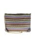 Eric Javits Stripes Multi Color Gold Crossbody Bag One size - photo 1