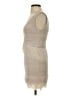 BCBGMAXAZRIA 100% Polyester Ivory Cocktail Dress Size XXS - photo 5