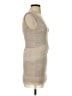 BCBGMAXAZRIA 100% Polyester Ivory Cocktail Dress Size XXS - photo 4
