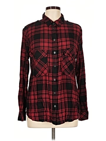 Sanctuary Long Sleeve Button-Down Shirt (view 1)