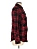 Sanctuary 100% Rayon Plaid Red Long Sleeve Button-Down Shirt Size L - photo 4