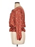 Como Black Red 3/4 Sleeve Blouse Size XL - photo 5