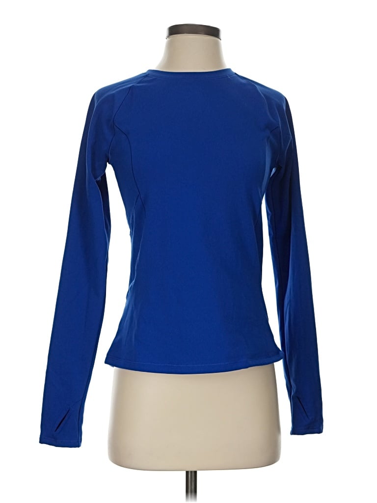 Pre-owned Spyder Long Sleeve T-shirt In Blue
