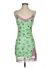 Motel 100% Polyester Floral Green Cocktail Dress Size S - photo 1