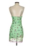 Motel 100% Polyester Floral Green Cocktail Dress Size S - photo 2