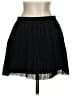 Millau 100% Polyester Solid Black Formal Skirt Size S - photo 2