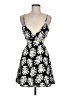 Forever 21 100% Polyester Tropical Black Cocktail Dress Size M - photo 1