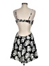 Forever 21 100% Polyester Tropical Black Cocktail Dress Size M - photo 2