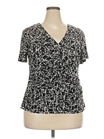 Alfani Short Sleeve Blouse (view 1)