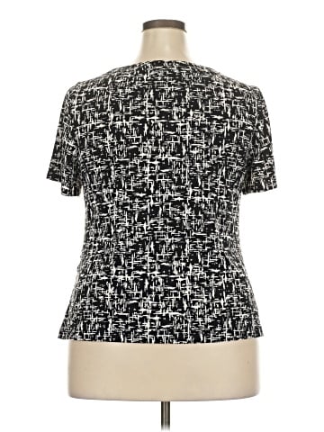Alfani Short Sleeve Blouse (view 2)