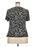 Alfani Black Short Sleeve Blouse Size 3X - photo 2