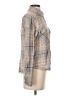 Rag & Bone Plaid Gray Long Sleeve Blouse Size XS - photo 4