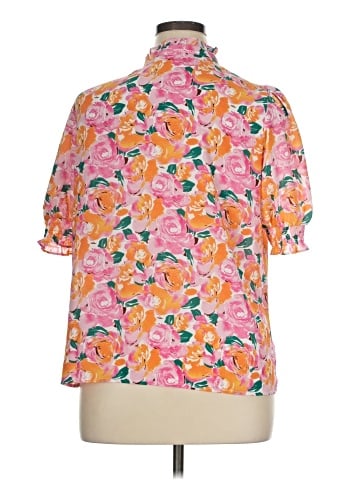 Pleione Short Sleeve Blouse (view 2)