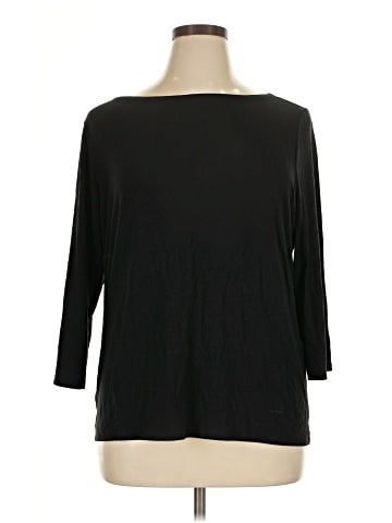 Ann Taylor Factory 3/4 Sleeve T-Shirt (view 1)