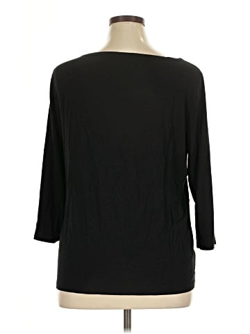 Ann Taylor Factory 3/4 Sleeve T-Shirt (view 2)