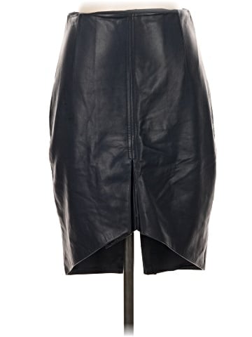 Elie Tahari Leather Skirt (view 1)