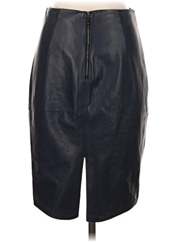 Elie Tahari Leather Skirt (view 2)