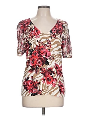 Peter Nygard Short Sleeve Top (view 1)
