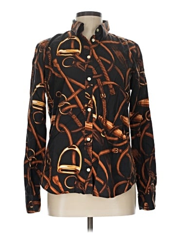 Lauren Jeans Co. Long Sleeve Button-Down Shirt (view 1)