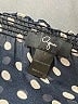 Aqua 100% Polyester Polka Dots Black 3/4 Sleeve Blouse Size S - photo 7