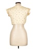 NY Invasion Yellow Sleeveless Blouse Size L - photo 2