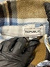 For The Republic 100% Polyester Blue Jacket Size M - photo 6