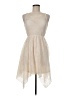 No Boundaries Ivory Cocktail Dress Size 7 - photo 1