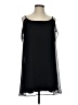 Express 100% Polyester Solid Black Cocktail Dress Size S - photo 1