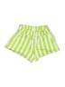 Zara Stripes Green Shorts Size 6 - photo 1