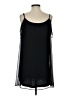 Express 100% Polyester Solid Black Cocktail Dress Size S - photo 2